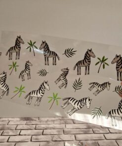 Alternative view of UV DTF – WRP 069 - Libbey wrap Zebra