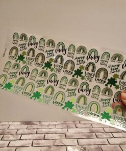 Alternative view of UV DTF – WRP 070 - Libbey wrap Irish