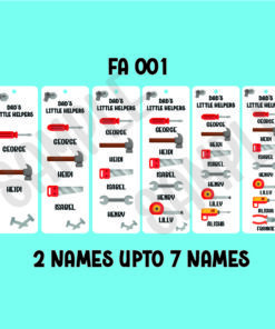 FA 001 - Fathers day Tools for bookmarks