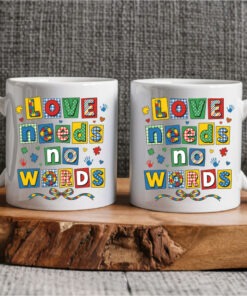 Sublimation sheet - Mug wrap 11oz - 028 Love needs