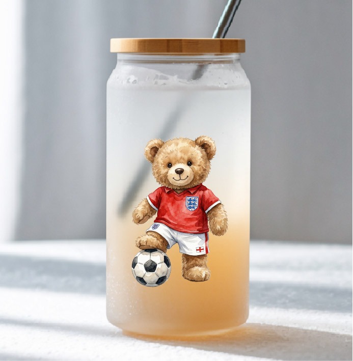 UV DTF – DEC 163 10cm decal for Libbey - England Ted