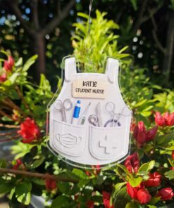 Alternative view of Apron printed bauble