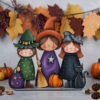 3 Witches large plaque
