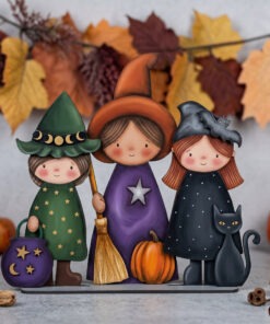 3 Witches large plaque