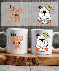 Sublimation sheet - Mug wrap 11oz - 056 Step Dad dog