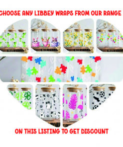 UV DTF – WRAP - Libbey MIXED BUNDLES