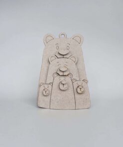 Bear family bauble