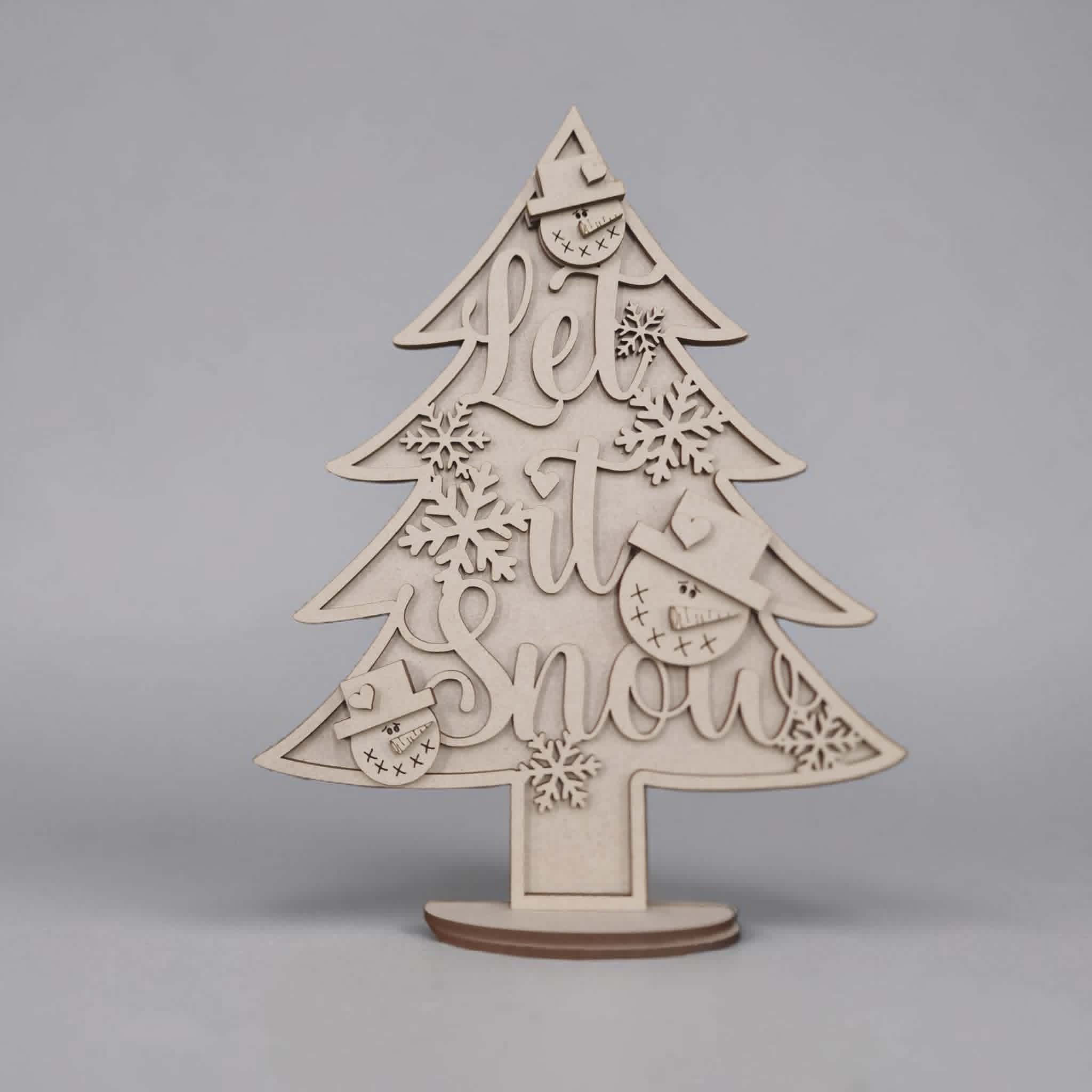 Layered Christmas tree - 6 designs - Image 5