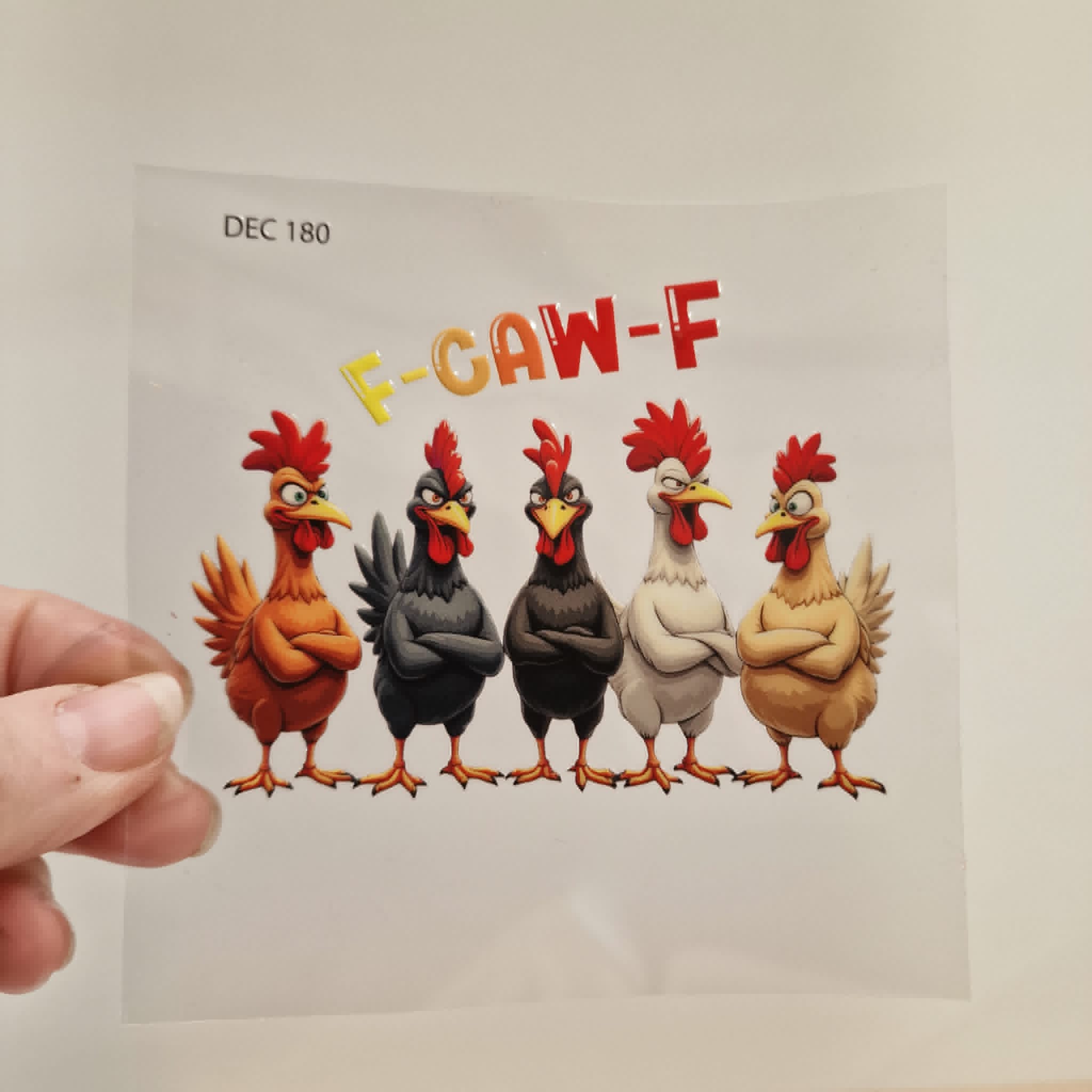 UV DTF – DEC 180 10cm decal for Libbey - F-CAW-F - Image 2