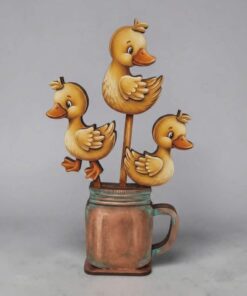 Sticks with optional mason jar - Ducks