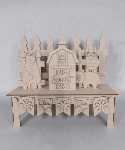Fence Bench - Farm Sweet Farm