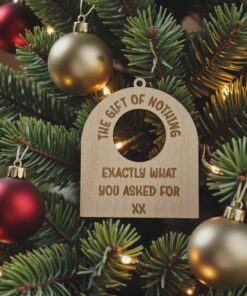 Gift Of Nothing archtop bauble
