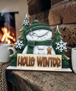 Hello Winter ith block on base