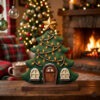 Mini Christmas Tree with lights