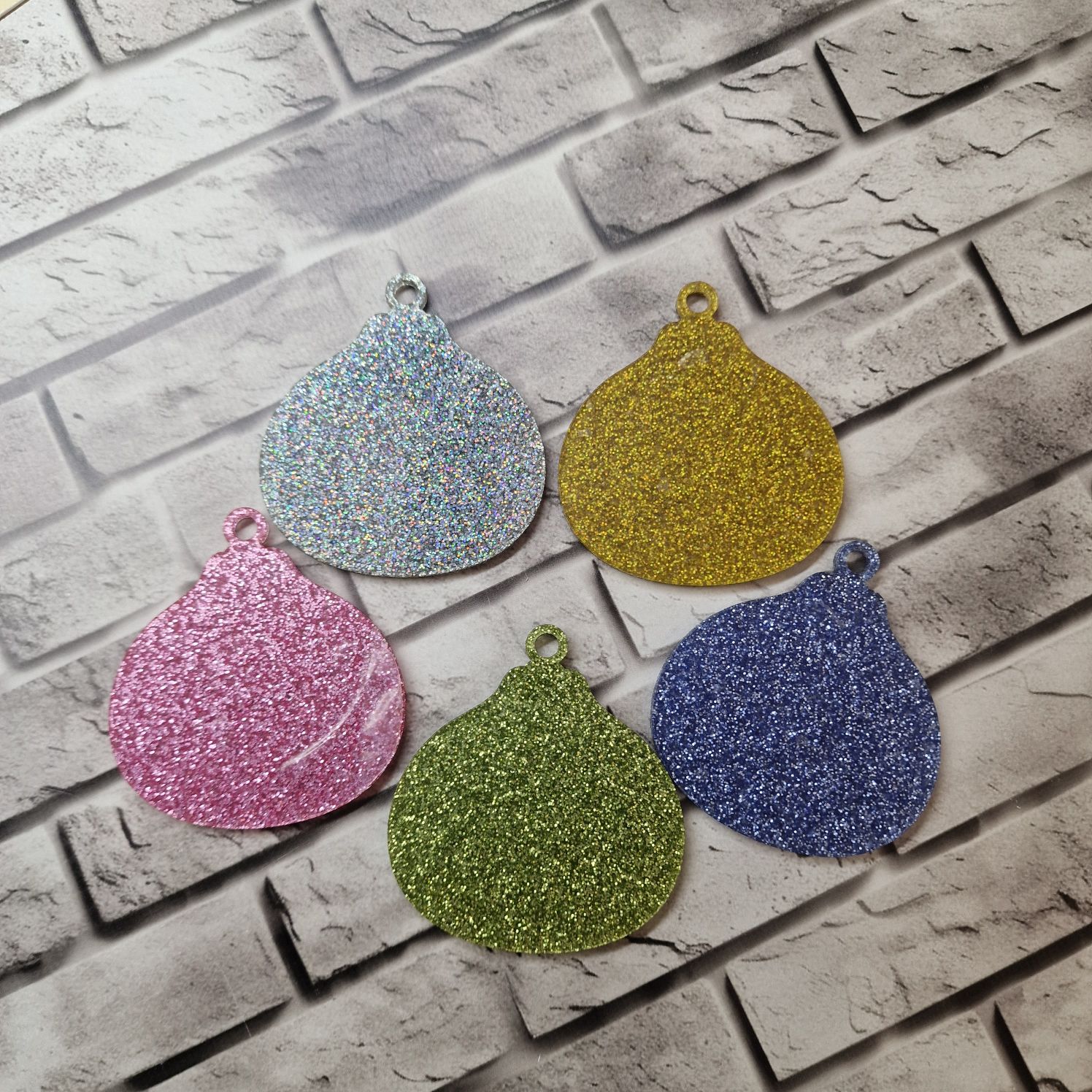 Pudding squish keyring blank with optional fastenings