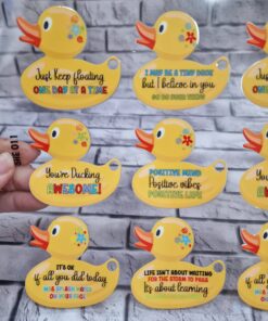 Alternative view of UV DTF – SHE 011 sheet of ducks