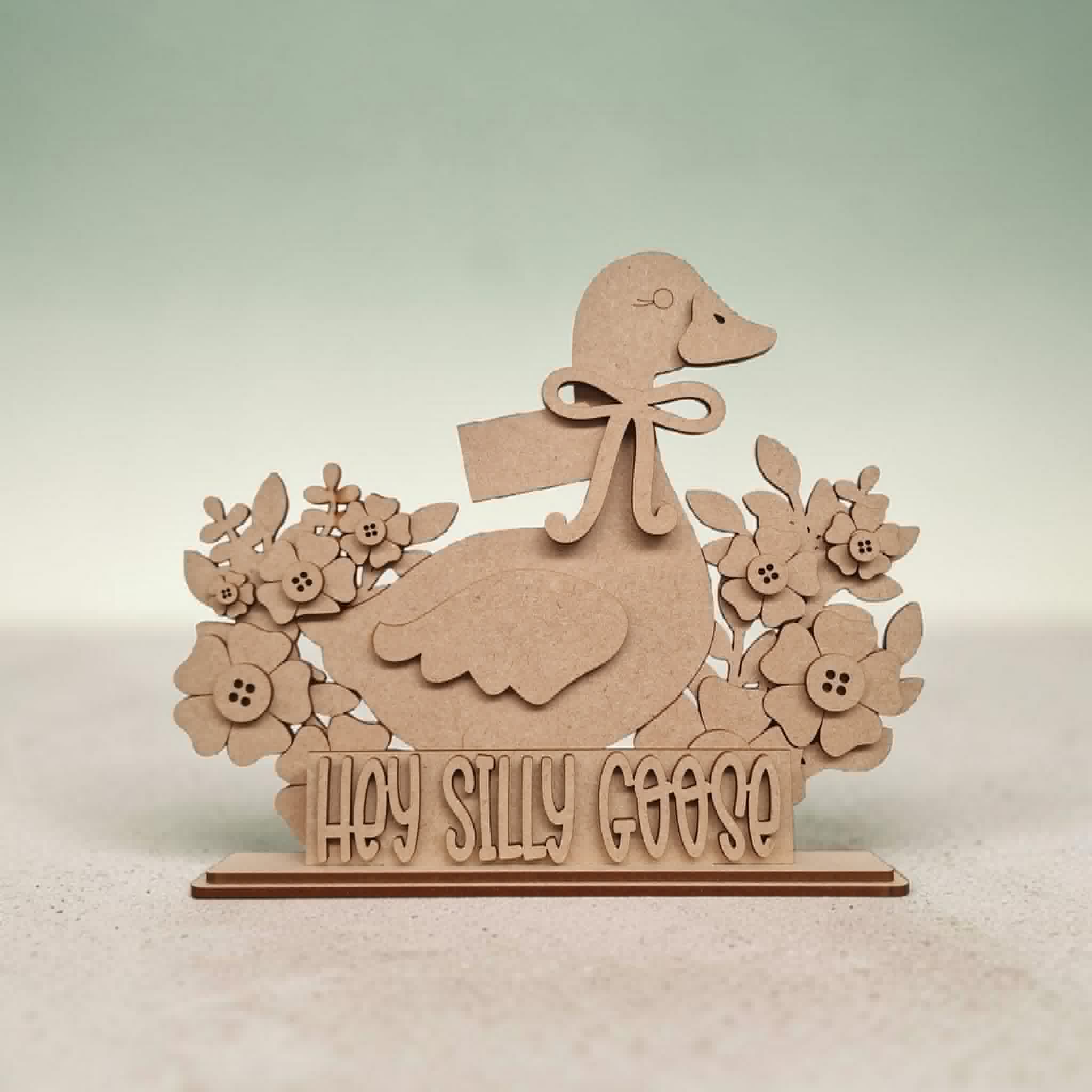 Silly Goose with block on base - Image 2