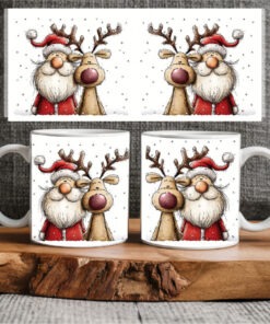 Sublimation sheet - Mug wrap 11oz - 063 Santa