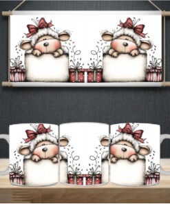Sublimation sheet - Mug wrap 11oz - 066 sheep