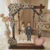 Wedding Swing with flowers