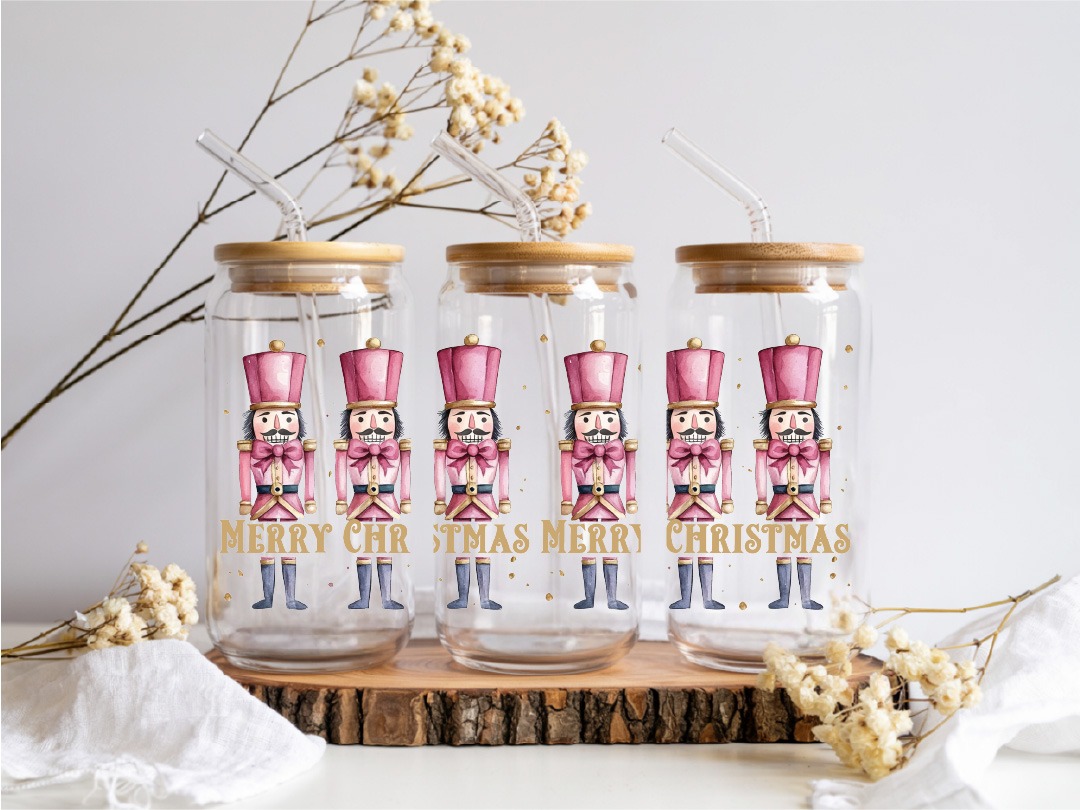 UV DTF – WRP 127 - Libbey wrap Nutcracker