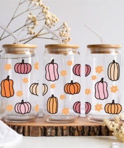 UV DTF – WRP 154- Libbey wrap Pumpkin