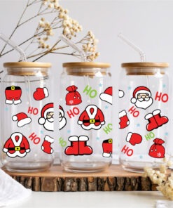 UV DTF – WRP 155 - Libbey wrap Santa clothes