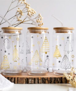 UV DTF – WRP 156 - Libbey wrap Trees
