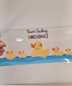 Alternative view of UV DTF – WRP 112 - Libbey wrap Duck You're ducking
