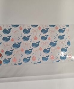 Alternative view of UV DTF – WRP 117- Libbey wrap Whale Bow