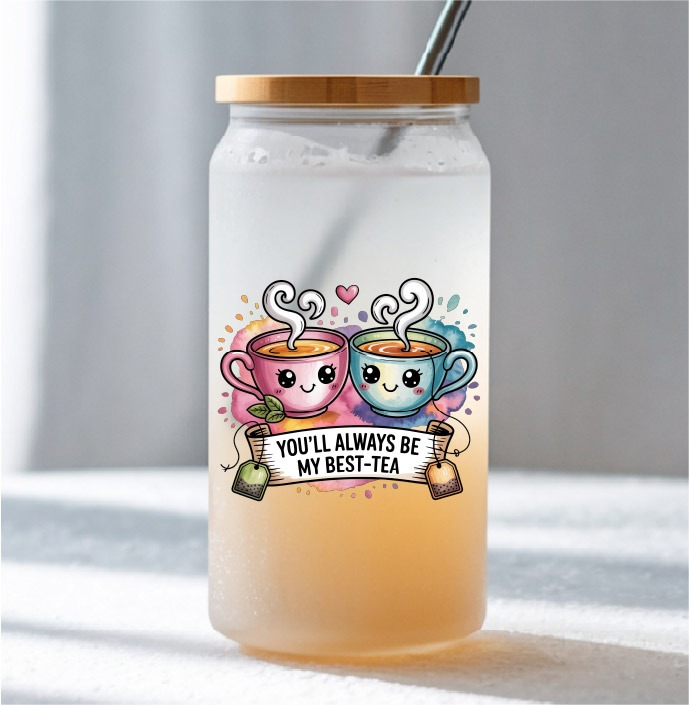 UV DTF – DEC 185 10cm decal for Libbey - Best Tea