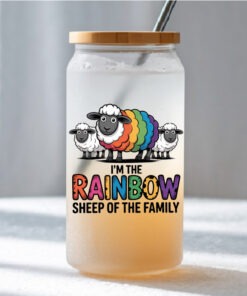 UV DTF – DEC 192 10cm decal for Libbey - Rainbow