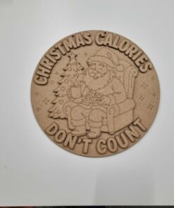Alternative view of Christmas calories Santa cookies 23