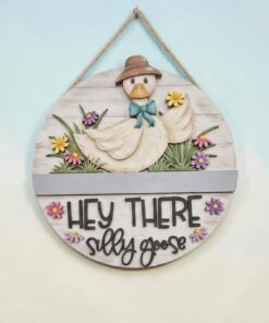 Flag & Circle Interchangeable - Silly Goose