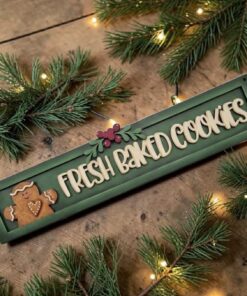 Fresh Baked Cookies 50cm wide plaque
