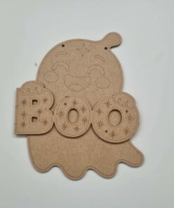 Alternative view of Ghost hold boo text 20cm