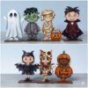 Halloween kids on base