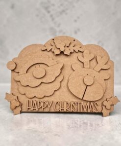 Alternative view of Happy Chrismtas Eve Pals 20cm