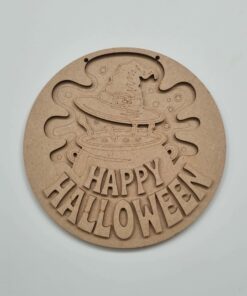 Alternative view of Happy halloween cauldron hat 20
