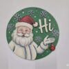 Hi Santa holding bauble 23