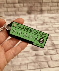 Alternative view of UV DTF – KR 056 Dickhead rating