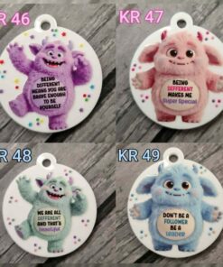 UV DTF - KR 046 to 049- Monster that are different - 4 pack
