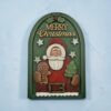 Merry Christmas Prim Santa Arch