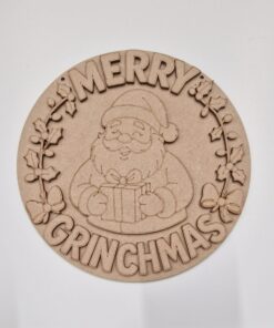 Merry Grinchmas 23cm round