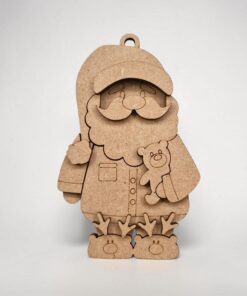 Alternative view of Bedtime Santa bauble