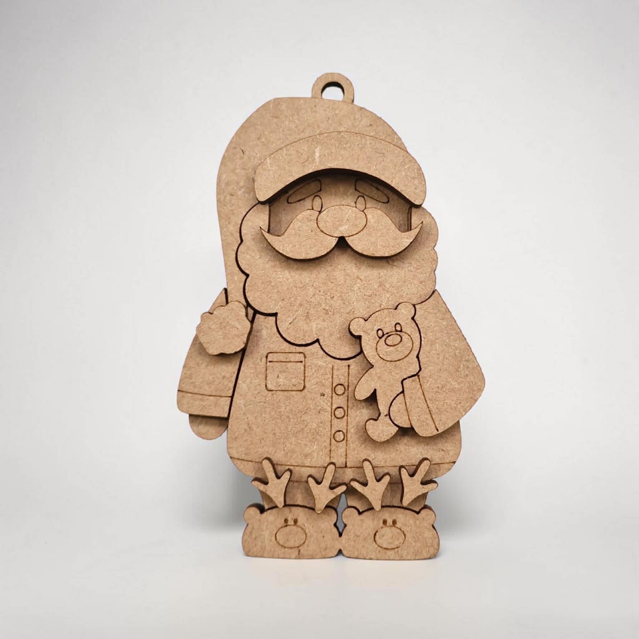 Bedtime Santa bauble - Image 2