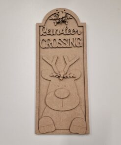 Alternative view of Reindeer Crossing arch top