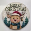 Reindeer in Forest 23cm round