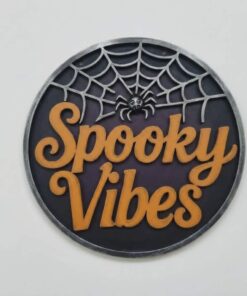 Spooky vibes web 20cm