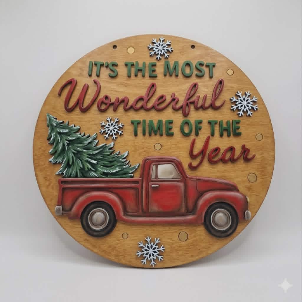 Tree Truck 23cm Round